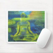Lotus Yoga Pose Muismat (Met muis)