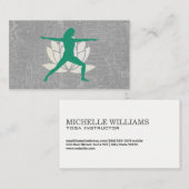 Lotus | Yoga Pose Visitekaartje (Voorkant / Achterkant)