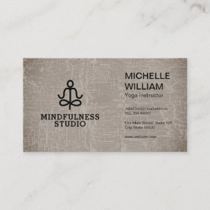 Lotus   Yoga Studio   instructeur Visitekaartje