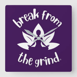 Lotus Yoga (wit) BFTG Klok