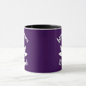 Lotus Yoga (Wit) Koffiemok Mok (Midden)