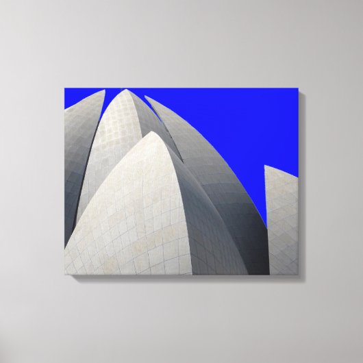 lotus zeilen canvas afdruk (Voorkant)