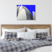lotus zeilen canvas afdruk (Insitu (Slaapkamer))
