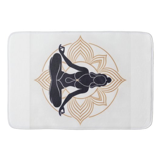 Lotus Zen Bath Mat (Voorkant)