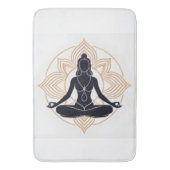 Lotus Zen Bath Mat (Voorkant Verticaal)