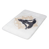 Lotus Zen Bath Mat (Gekanteld)