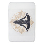Lotus Zen Bath Mat (Voorkant Verticaal)