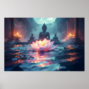 LOTUS - ZEN BOEDDHISME POSTER