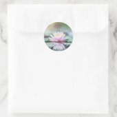 LOTUS - ZEN BOEDDHISME RONDE STICKER (Tas)