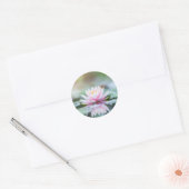 LOTUS - ZEN BOEDDHISME RONDE STICKER (Envelop)