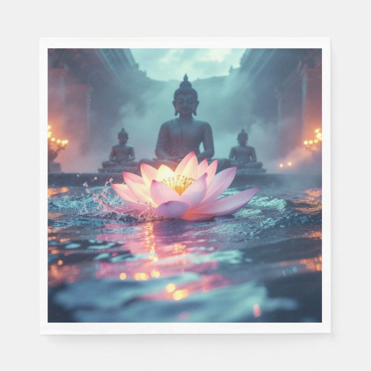LOTUS - ZEN BOEDDHISME SERVET (Voorkant)