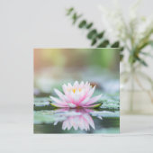 LOTUS - ZEN BUDDHISM - Greeting cards (Staand voorkant)