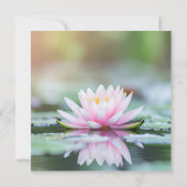 LOTUS - ZEN BUDDHISM - Greeting cards (Achterkant)