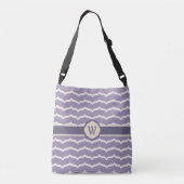 Lotus Zigzag All-Over-Print Tas (Achterkant)