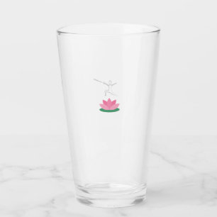 Lotus & zwaardmaster Water Glass Glas
