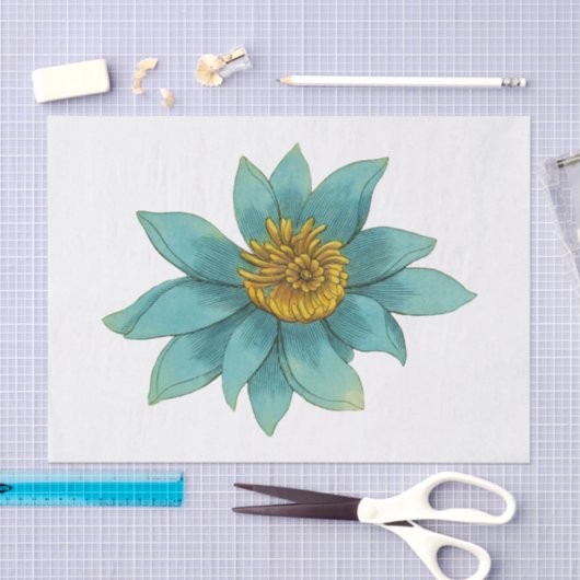  lotusbloem #1 tissuepapier (Craft)