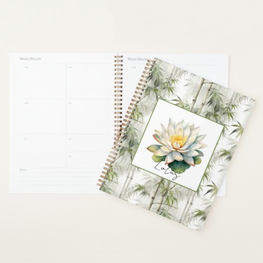 Lotusbloem Bamboe Planner (Display)