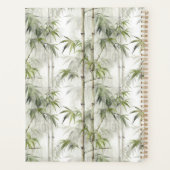 Lotusbloem Bamboe Planner (Achterkant)