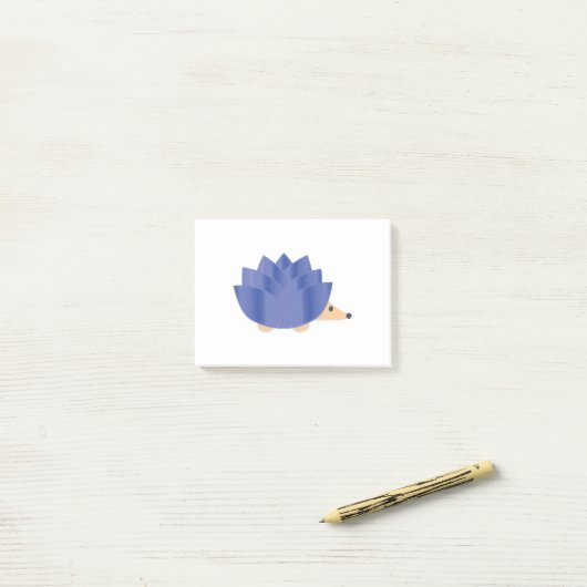 Lotusbloem Egel Post-it® Notes (Op bureau)