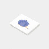 Lotusbloem Egel Post-it® Notes (Schuin)