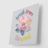 Lotusbloem Klok (Hoek)