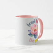 Lotusbloem Koffiemok Mok (Voorkant rechts)