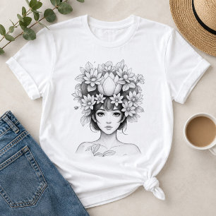 Lotusbloem Meisje T-shirt