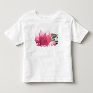 Lotusbloem [Nelumbo speciosum] in volle bloei Kinder Shirts