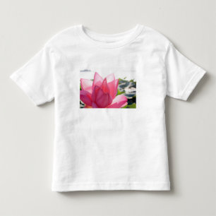 Lotusbloem [Nelumbo speciosum] in volle bloei Kinder Shirts