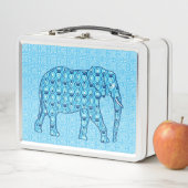 Lotusbloem olifant - turquoise (In situ)