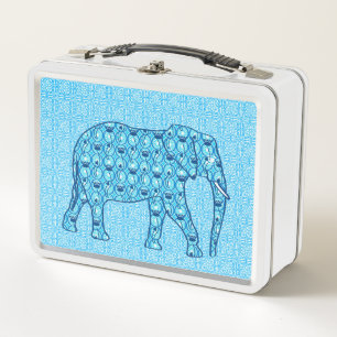 Lotusbloem olifant - turquoise