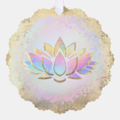 lotusbloem ornament kaart (Voorkant)