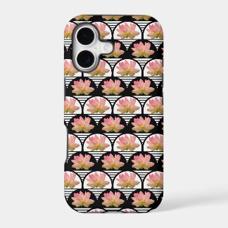 Lotusbloem Retro Print