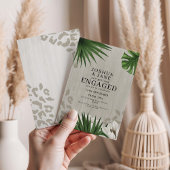 Lotusbloem Safari Luipaardprint Verlovingsring Kaart