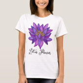  lotusbloem t-shirt (Voorkant)