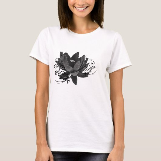 lotusbloem t-shirt (Voorkant)