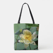 Lotusbloem Tote Bag (Achterkant)
