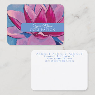 Lotusbloem - Visitekaartje