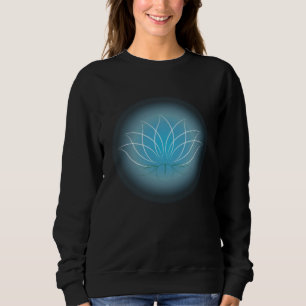 Lotusbloem Vreedzame Ontspanning Yoga Meditatie Trui