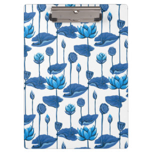 lotusbloemen klembord