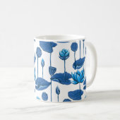 lotusbloemen koffiemok (Voorkant rechts)