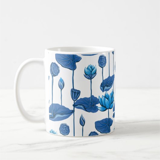 lotusbloemen koffiemok (Links)