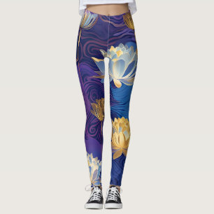 lotusbloemen leggings