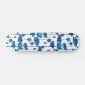 lotusbloemen persoonlijk skateboard (Horizontaal)