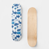lotusbloemen persoonlijk skateboard (Voorkant)