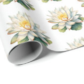 Lotusbloemen Sereniteit Cadeaupapier (Rol Hoek)