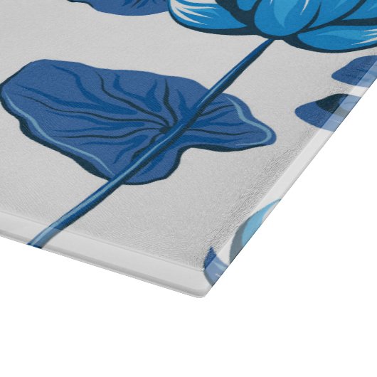 lotusbloemen snijplank (Hoek)