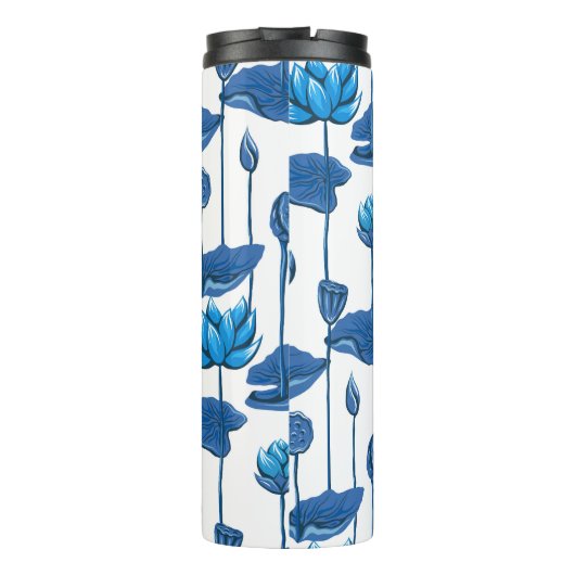 lotusbloemen thermosbeker (Achterkant)