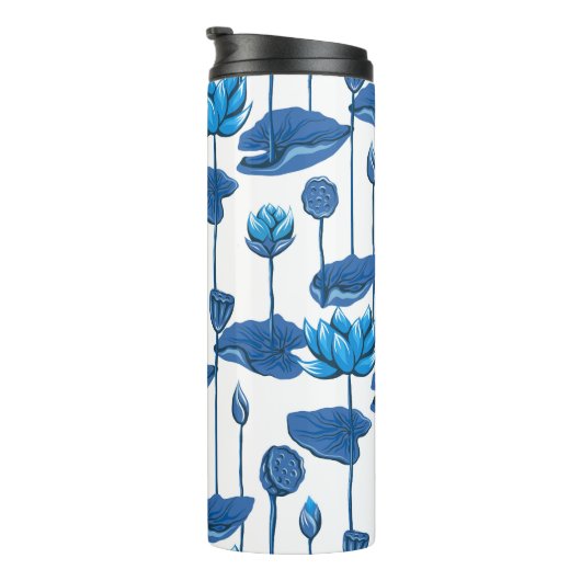 lotusbloemen thermosbeker (Geroteerd rechts)