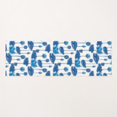 lotusbloemen yogamat (Voorkant (horizontaal))